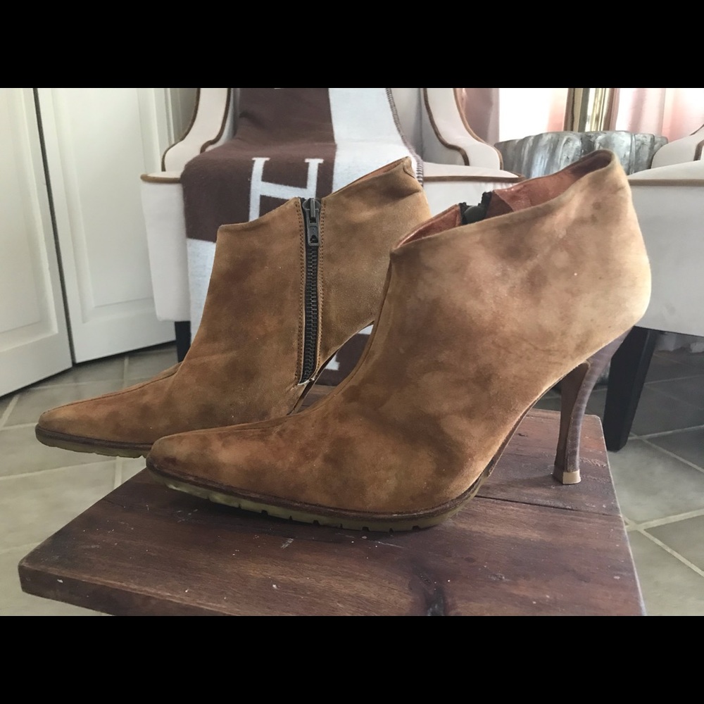 Ankle Boots , booties tan/ brown
